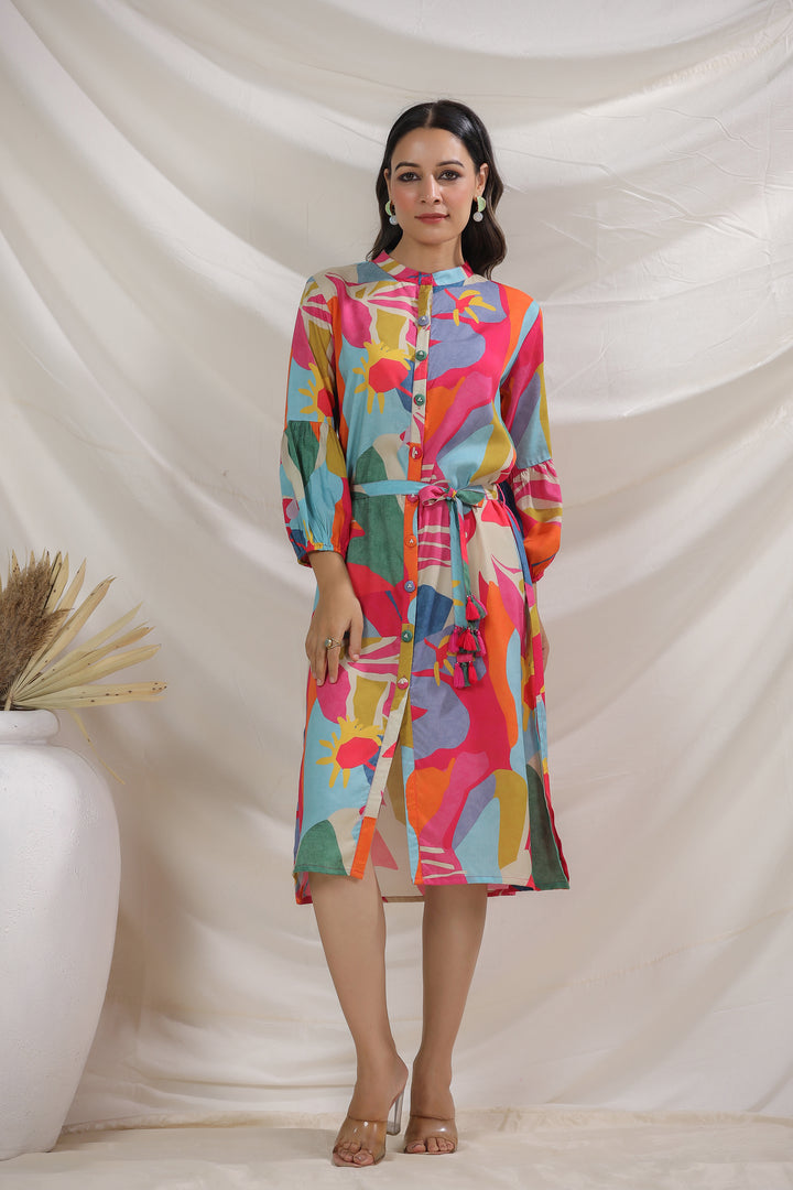 Harshini Candy Abstract Dress