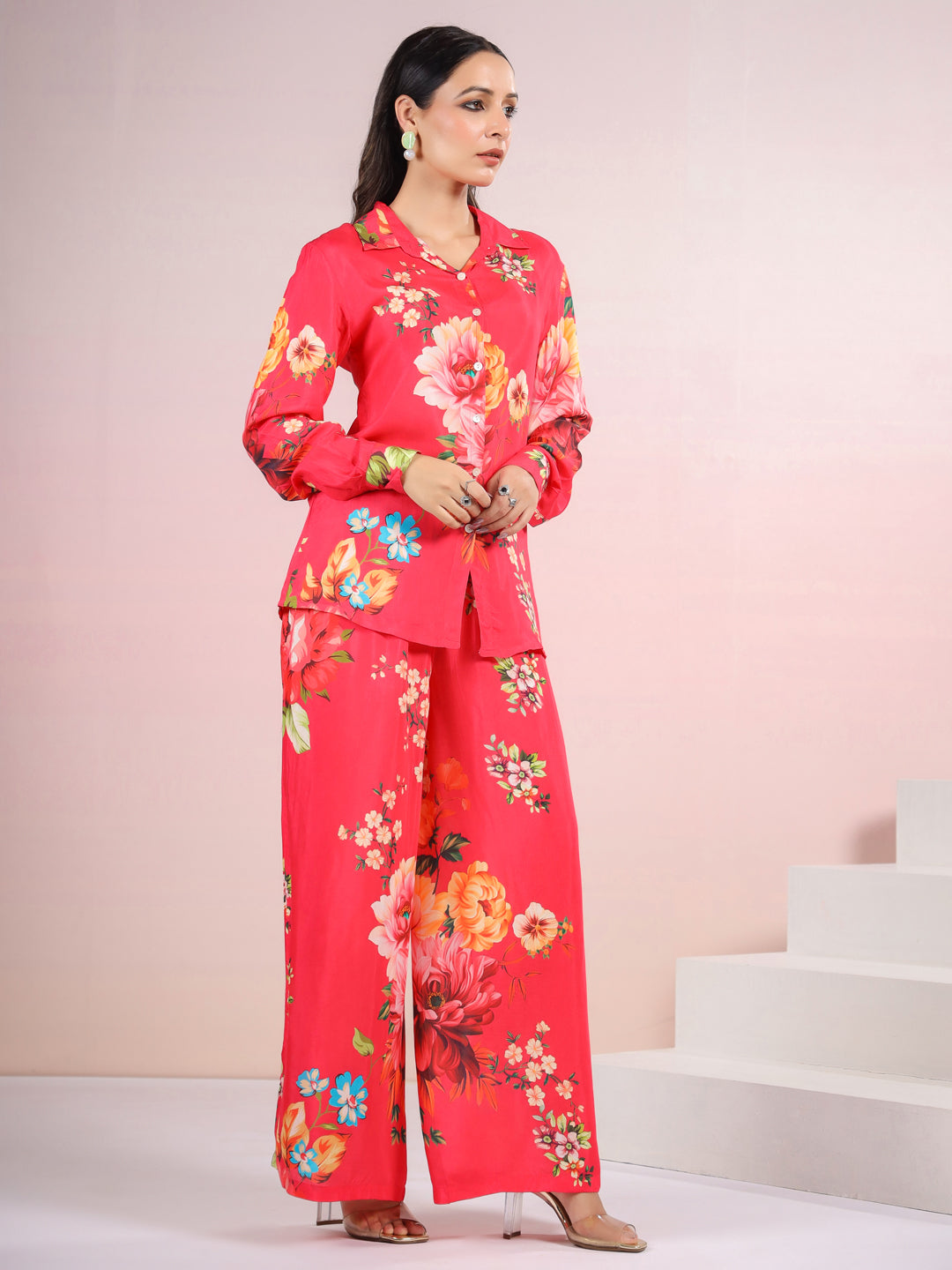 Tracy Imperial Floral Printed Co-ord Set