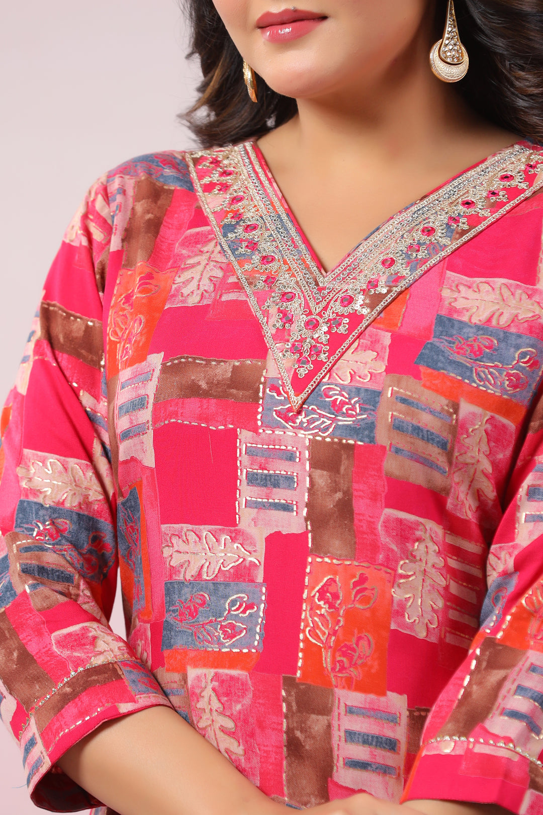 UMA TULIP PRINTED COTTON KURTI