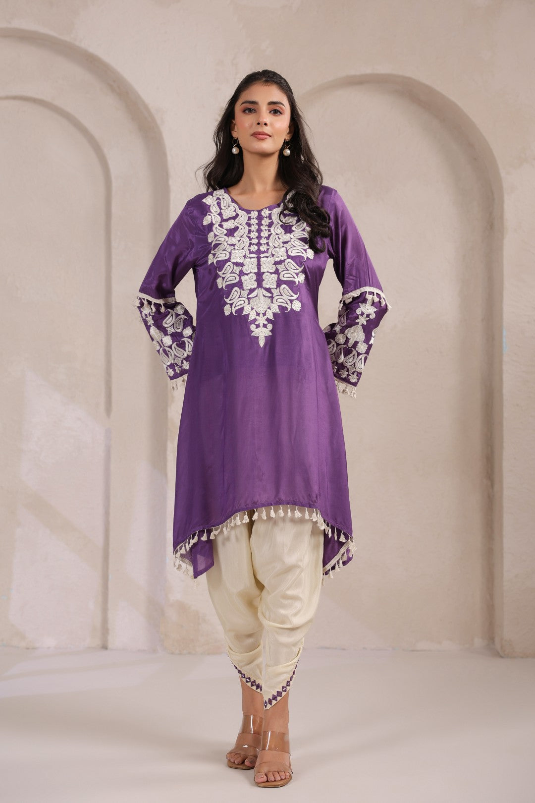 Sera helio embroidery kurta pant set