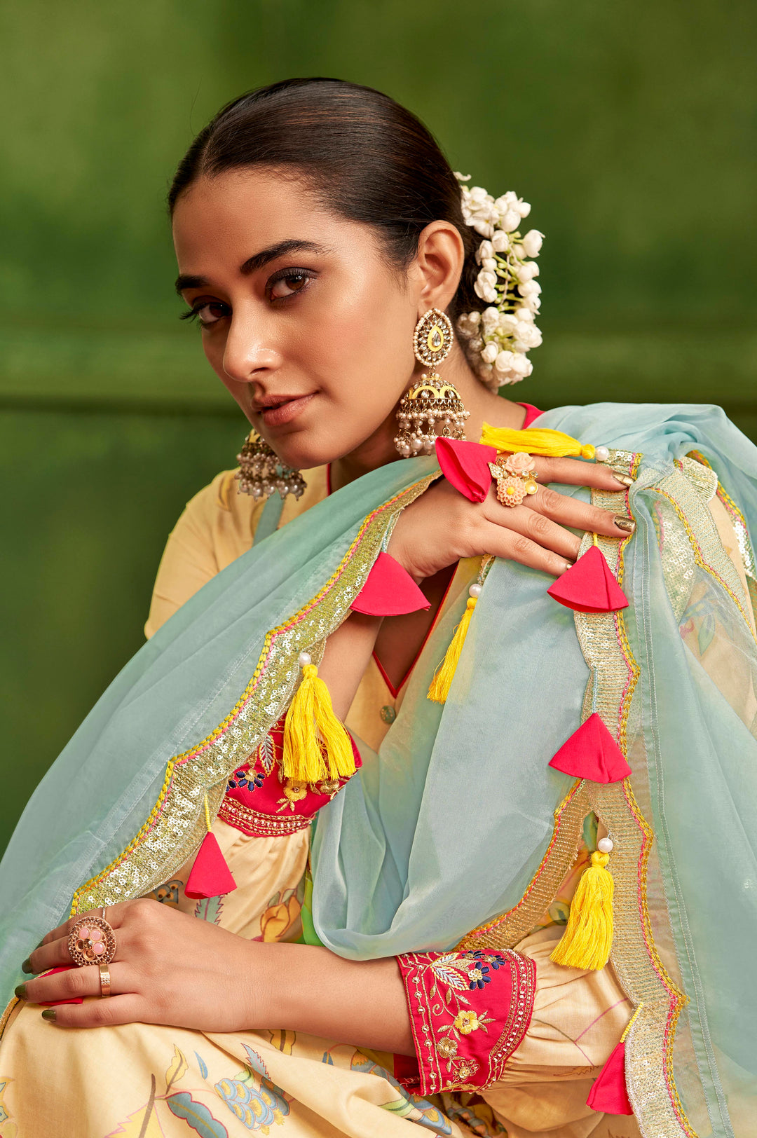 Adya Madham Luxury Anarkali Suit Set
