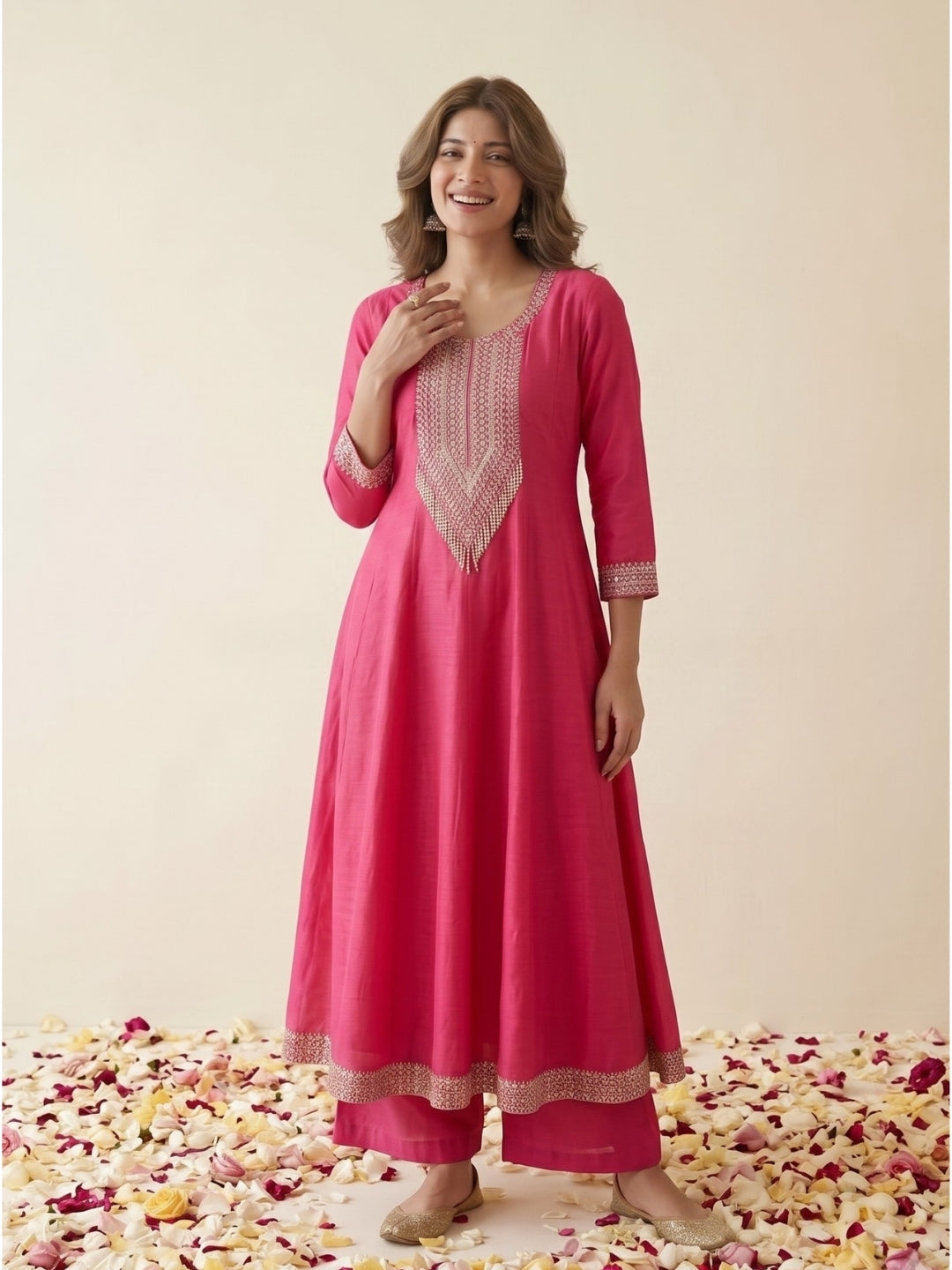 Swades ballet work suit set