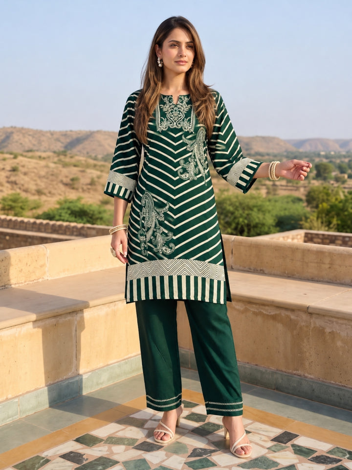 Swades Clover Printed Co-Ord Set