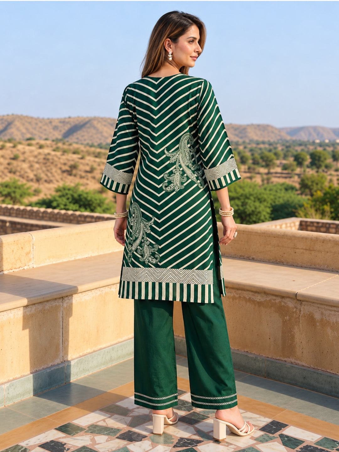 Swades Clover Printed Co-Ord Set