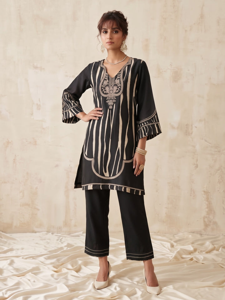 Swades Jade Handwork Printed Co-Ord Set