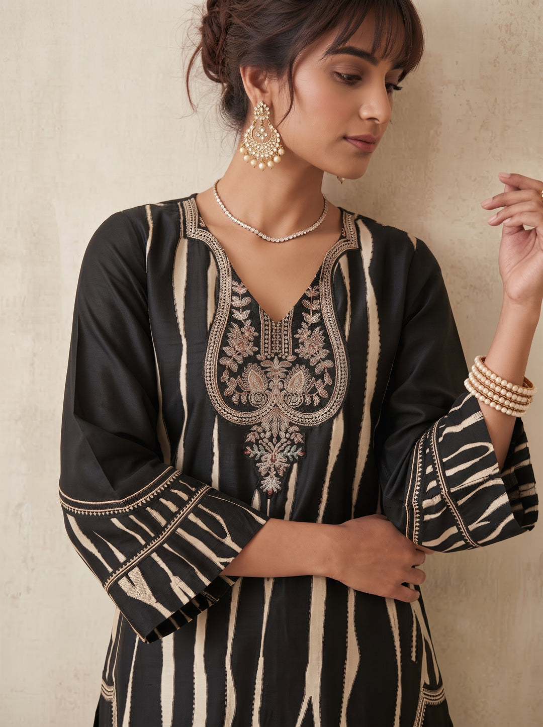 Swades Jade Handwork Printed Co-Ord Set