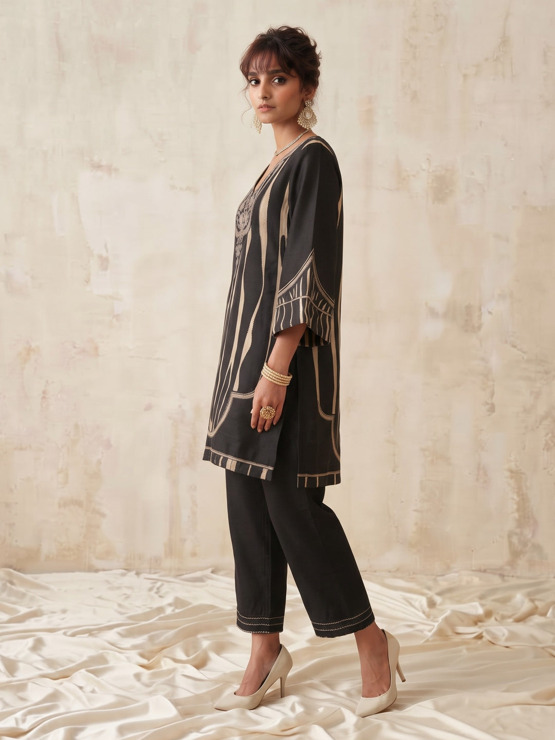 Swades Jade Handwork Printed Co-Ord Set