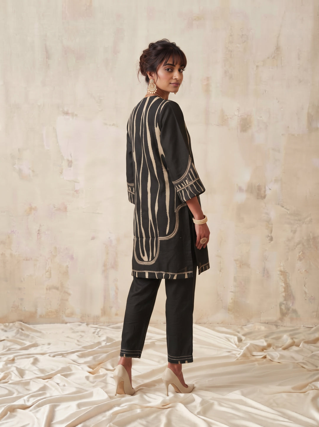 Swades Jade Handwork Printed Co-Ord Set