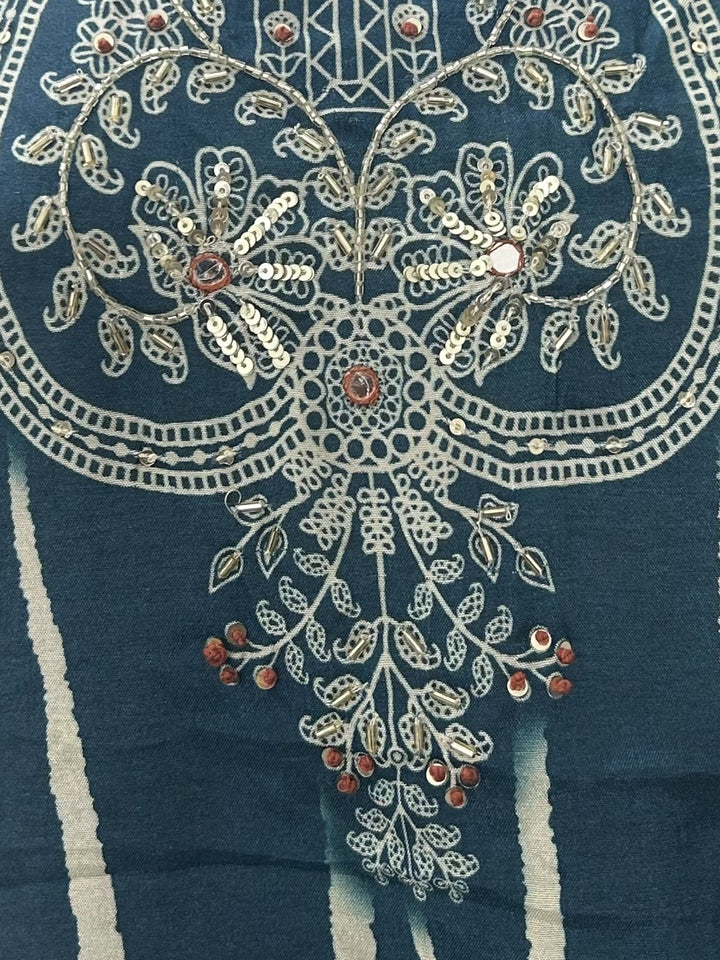 Swades Spruce Handowrk Printed Co-Ord Set