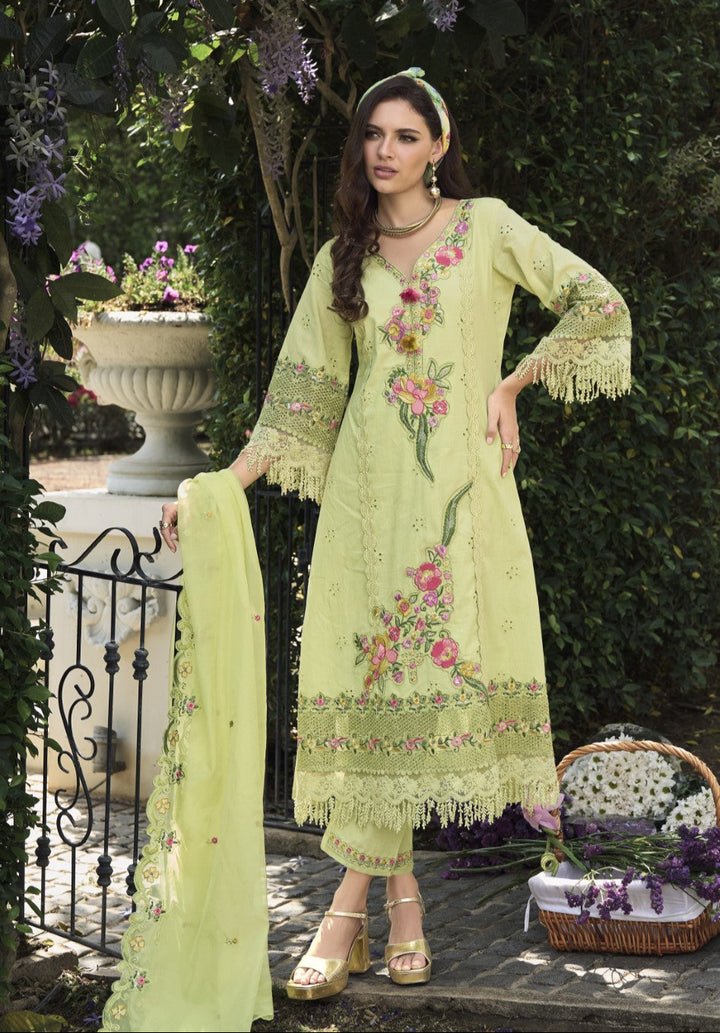 Nayla Pine Embroidery Premium Lawn Suit Set