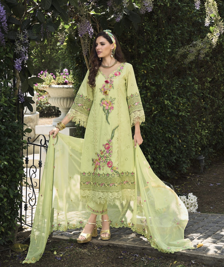 Nayla Pine Embroidery Premium Lawn Suit Set