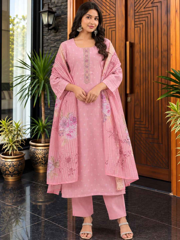 Shanti Blush Work Suit Set