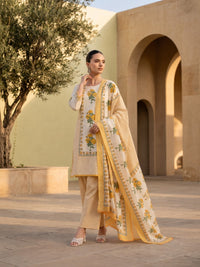 Tatva Flax Printed Cotton Farshi Kurta Set