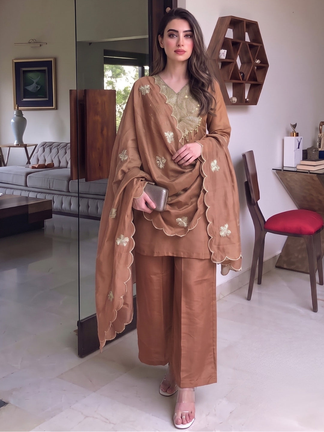 Tisca Buff Full Work Suit Set