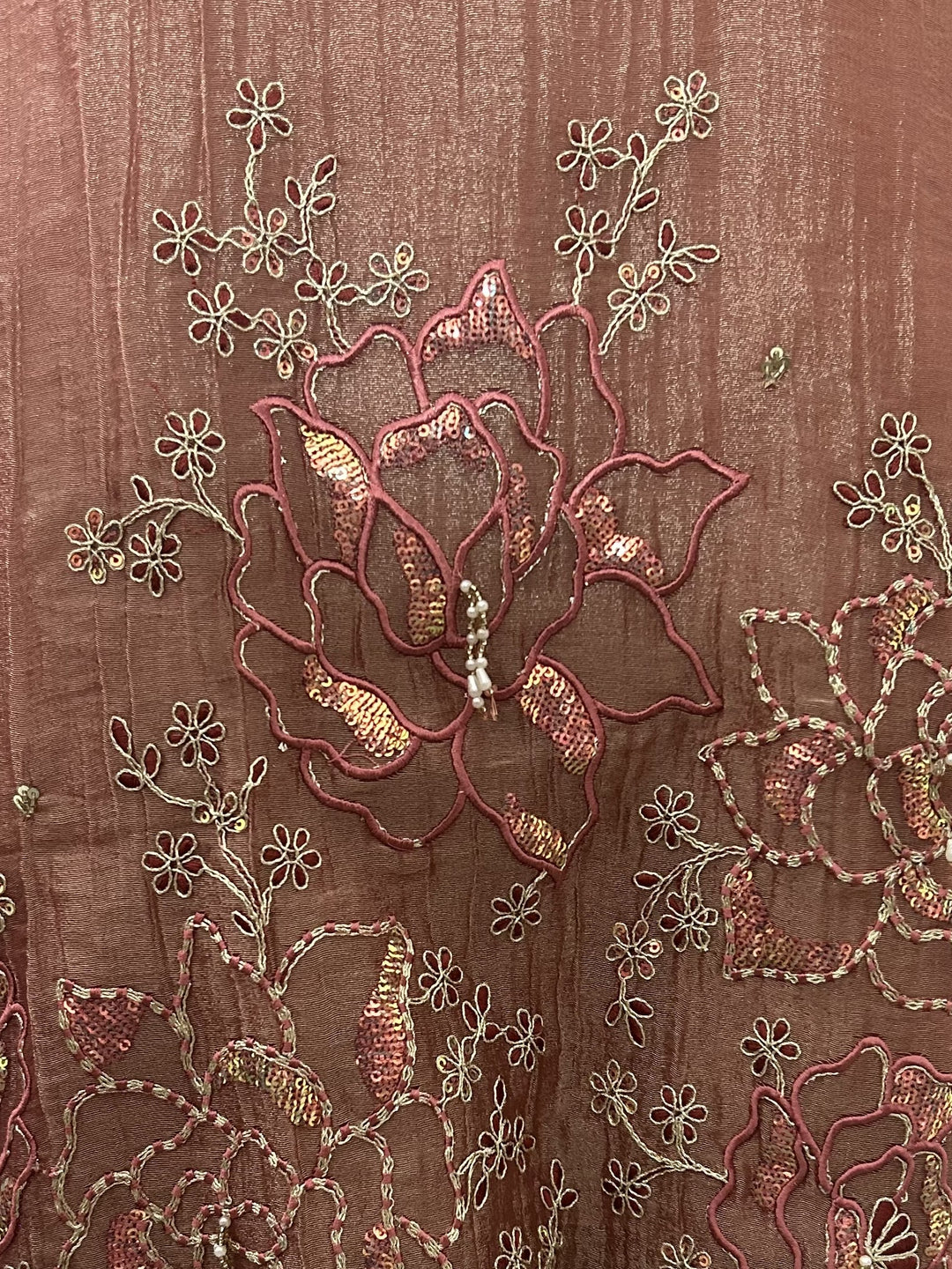 Tisca Flamingo Handwork Suit Set