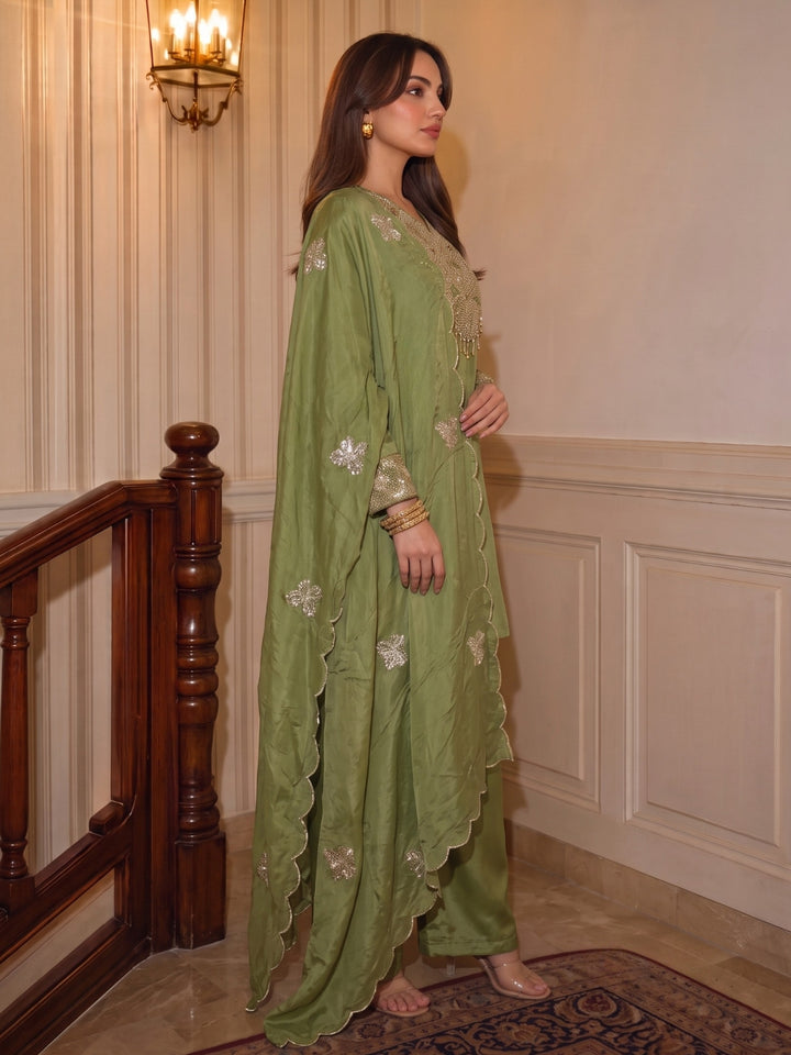 Tisca Leaf Full Work Suit Set