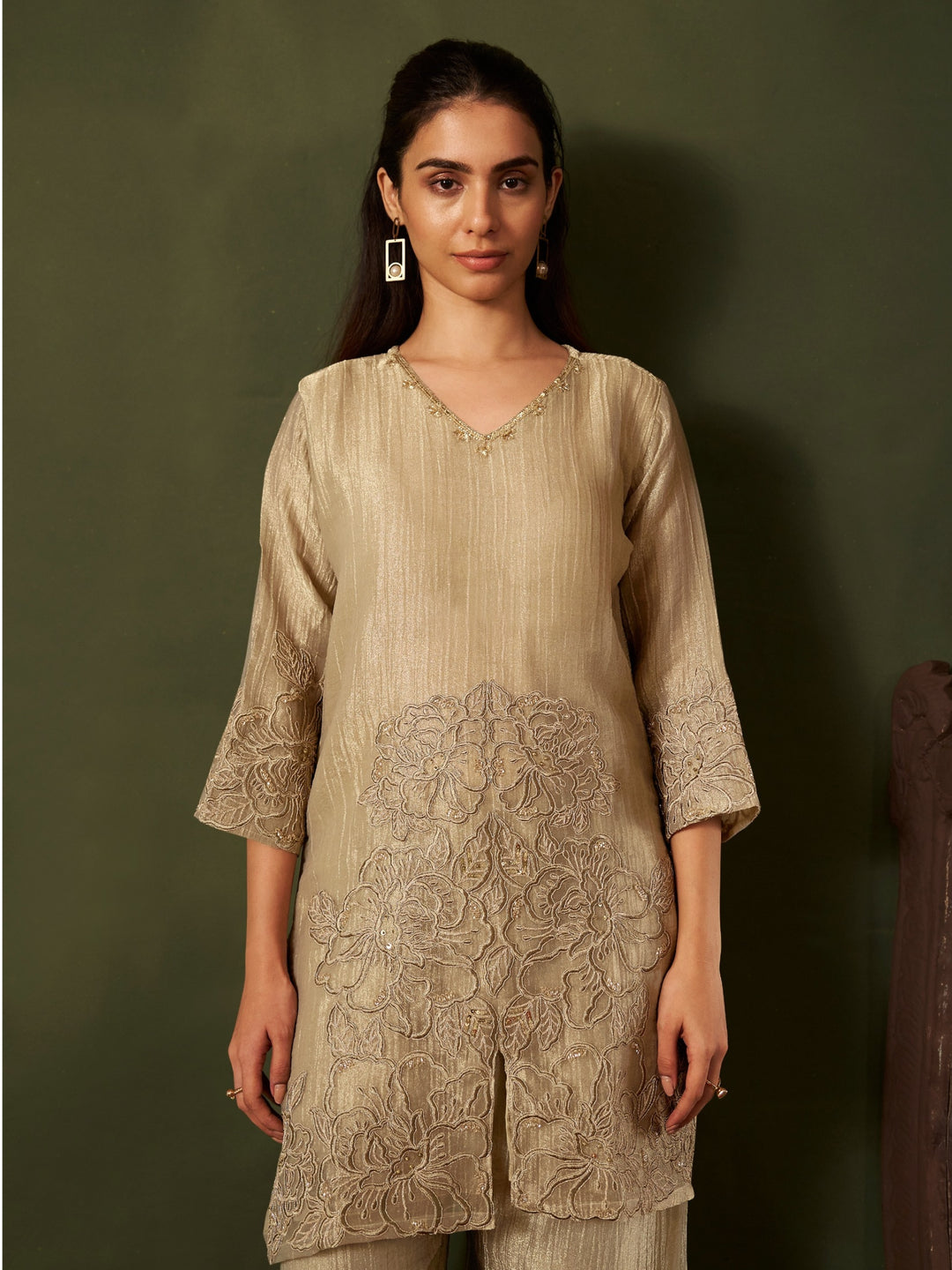 Tisca Spring Handwork Suit Set