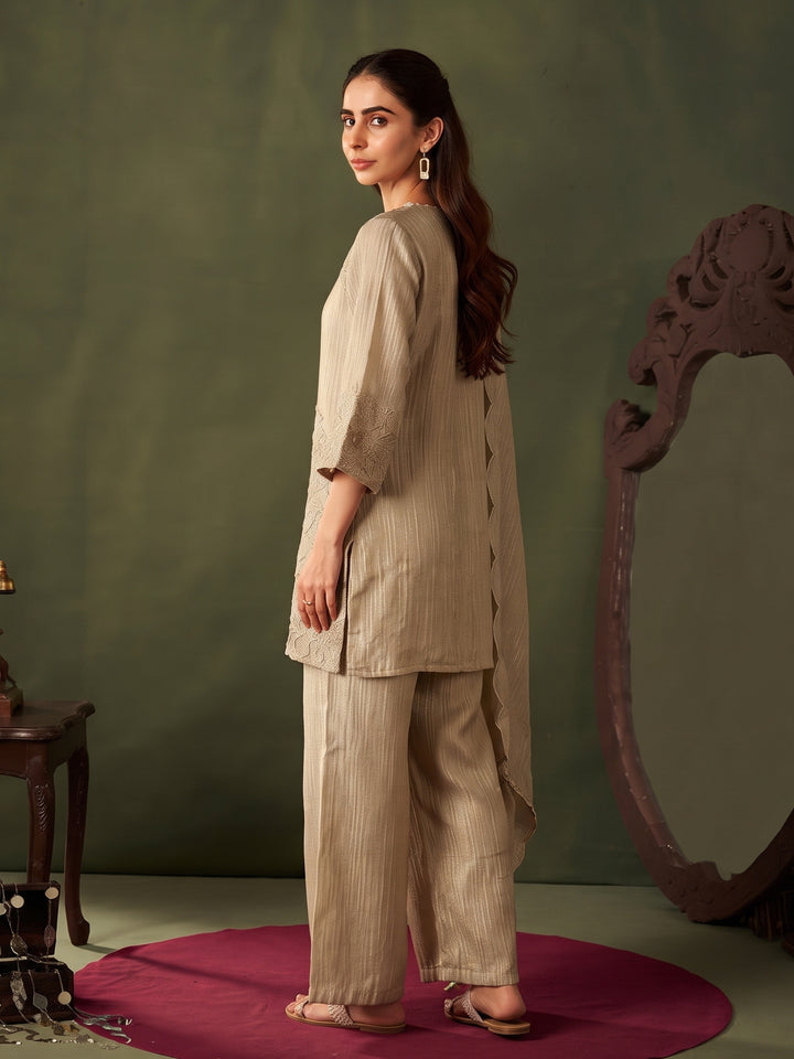 Tisca Spring Handwork Suit Set