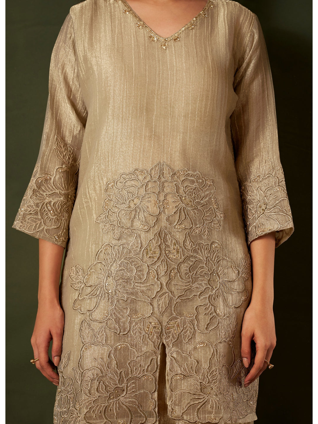 Tisca Spring Handwork Suit Set