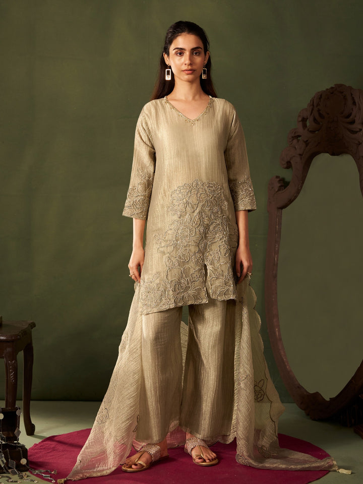 Tisca Spring Handwork Suit Set