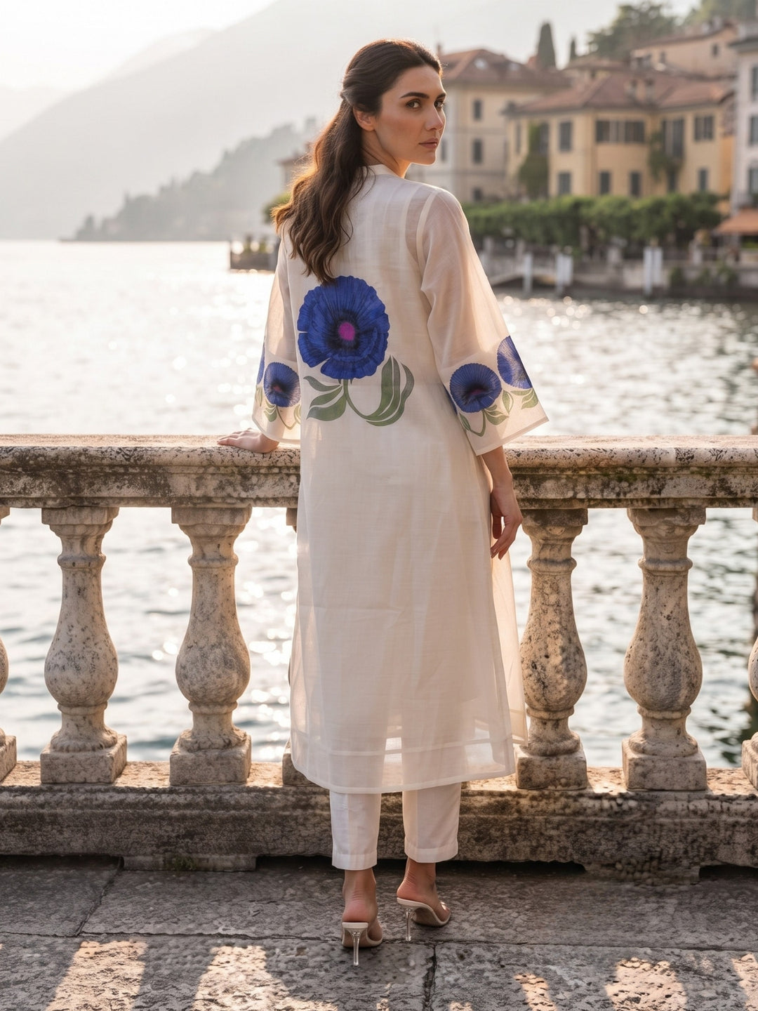 Tatva Sloke Mul Cotton Kurta Pant Set
