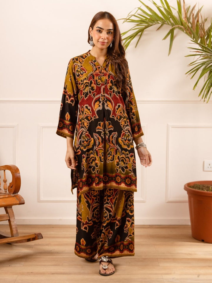 Karen russet printed Co-ord set