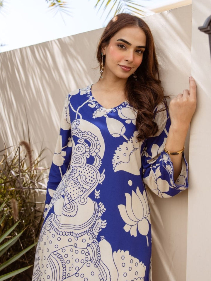 Karen aure printed kurta pant set