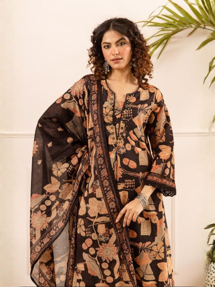 Karen oslo printed cotton suit set