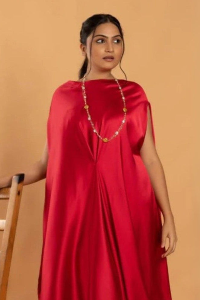 Musk Scarlet Fusion dress