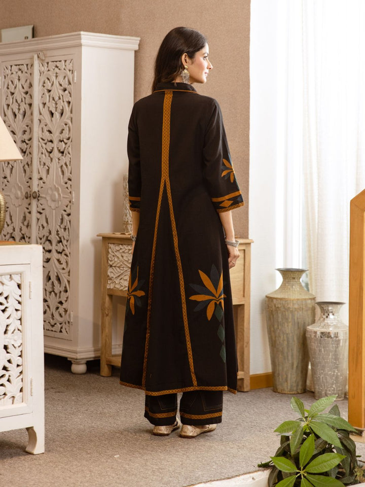 Karen sidian printed kurta pant set