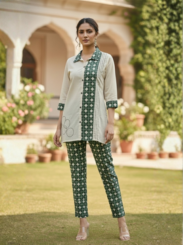 Vibha Jet Printed Co-ord Set