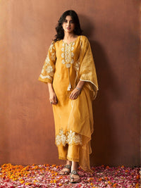 BUSHRA AMBER Lawn FULL WORK SUIT SET