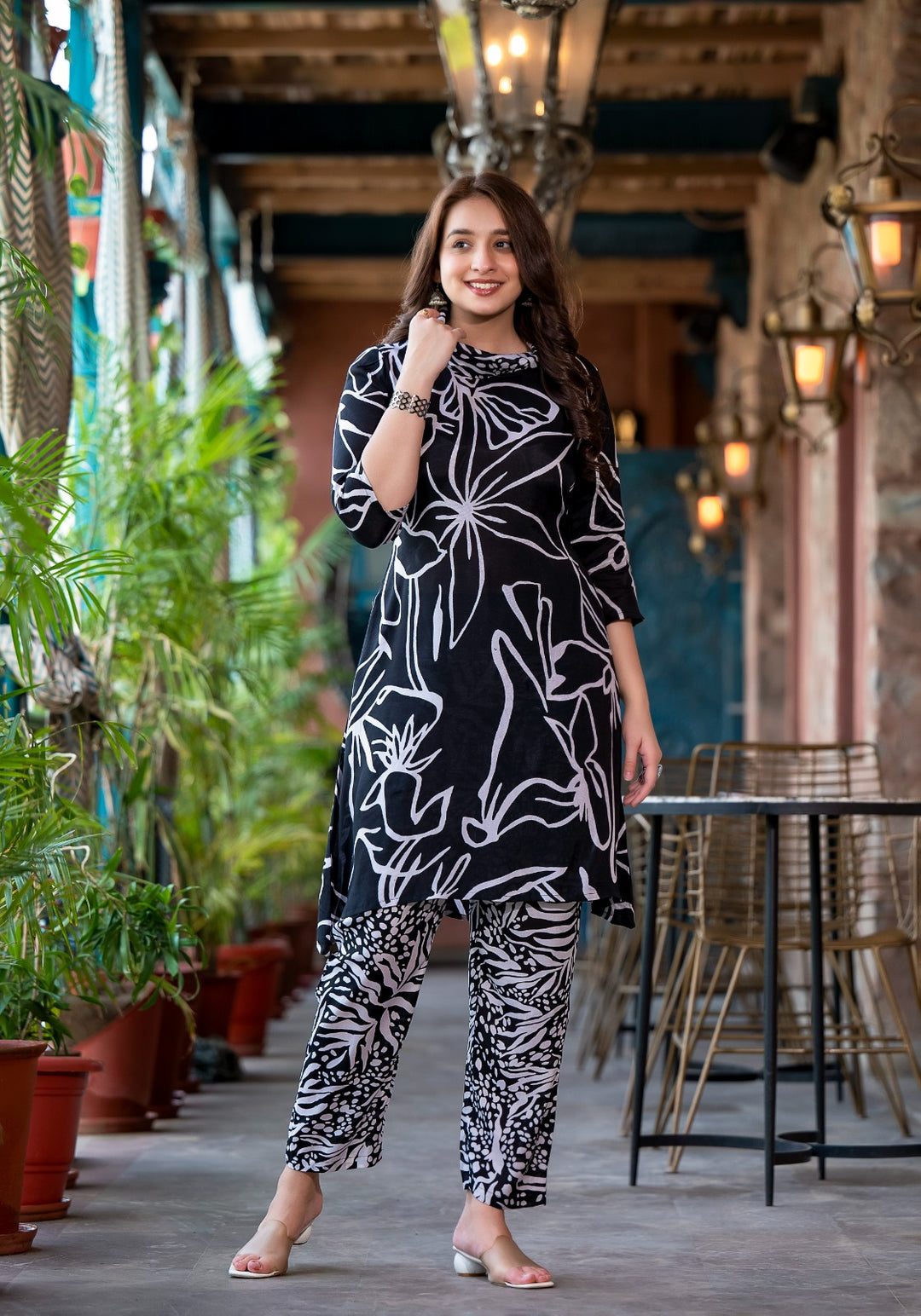 Apurva Swedish Printed Co-ord Set