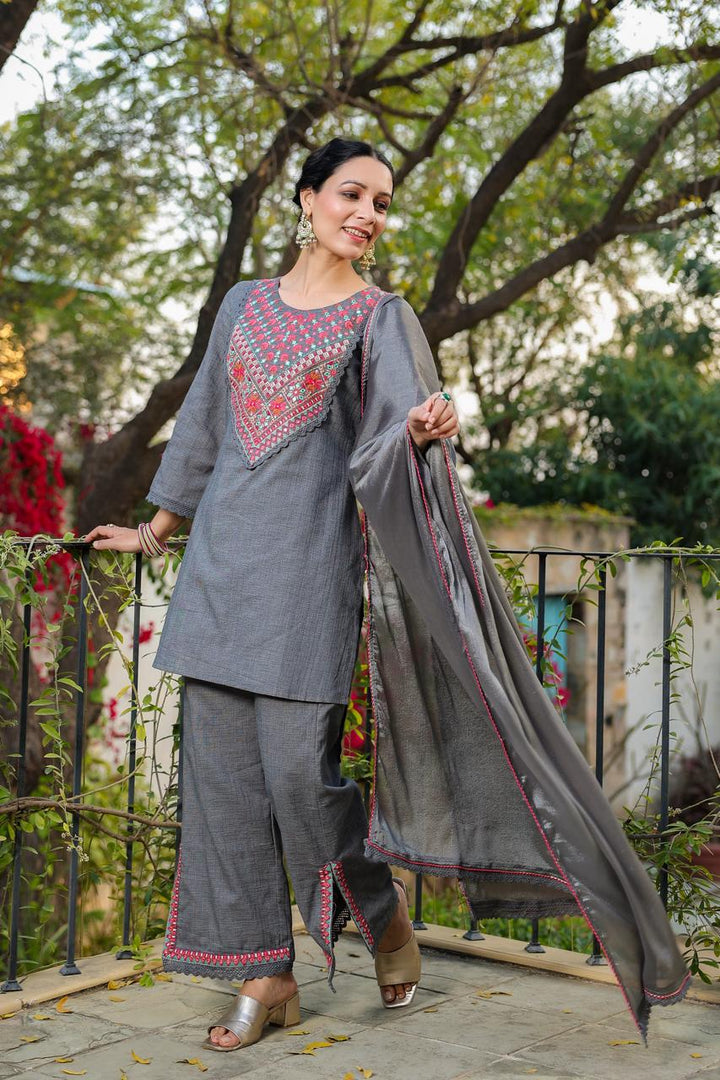 Jeena Cloud Cotton Suit Set