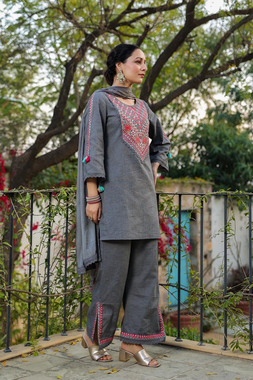 Jeena Cloud Cotton Suit Set