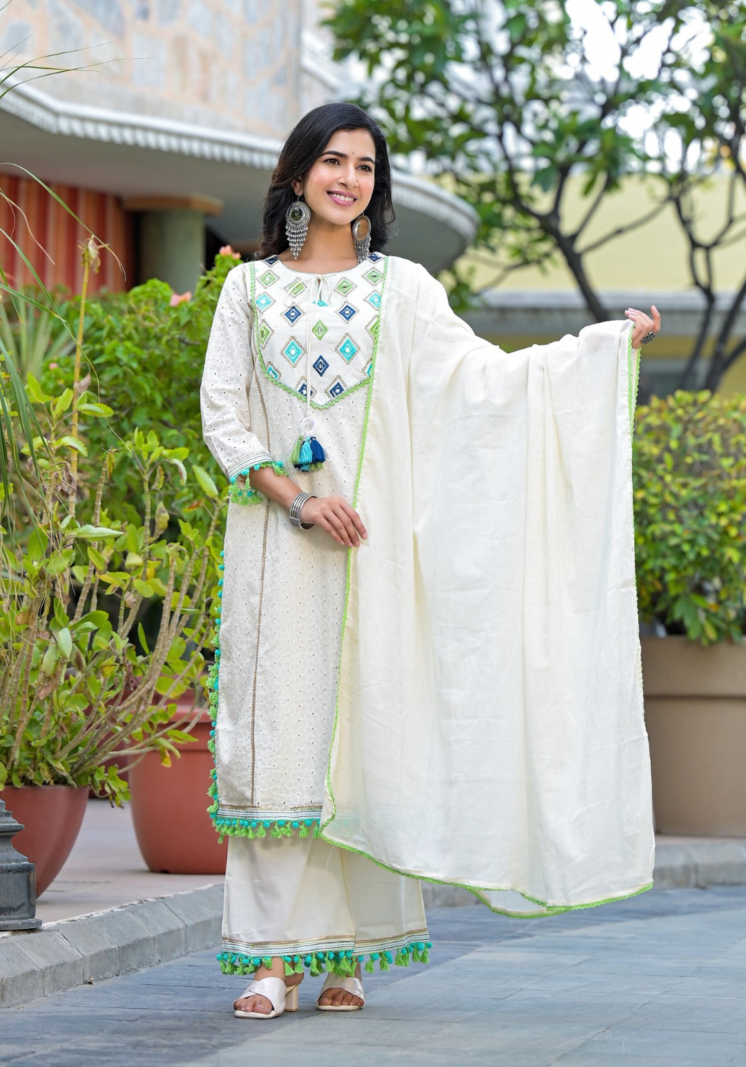 Niharika Angel Cotton Suit Set