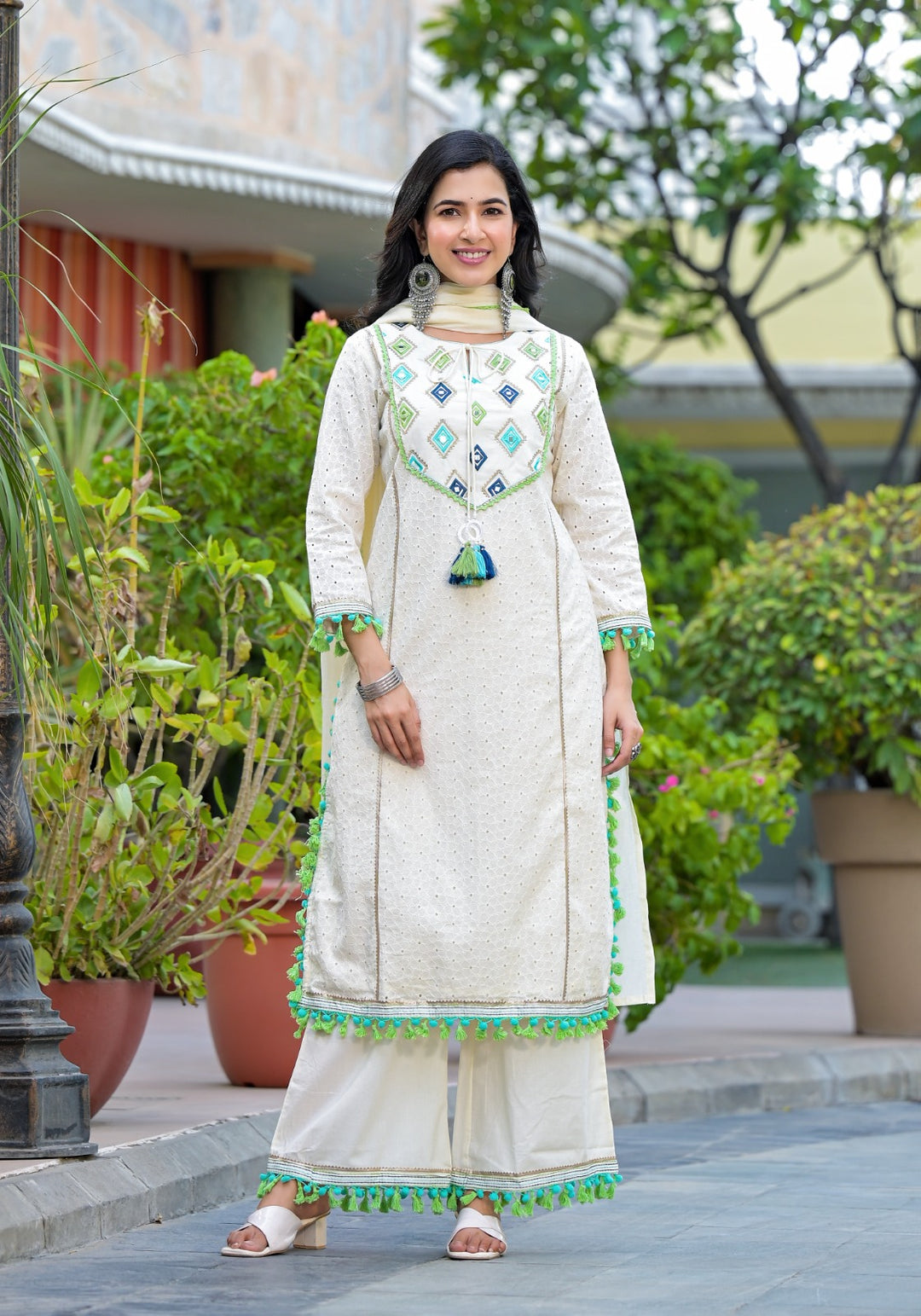 Niharika Angel Cotton Suit Set