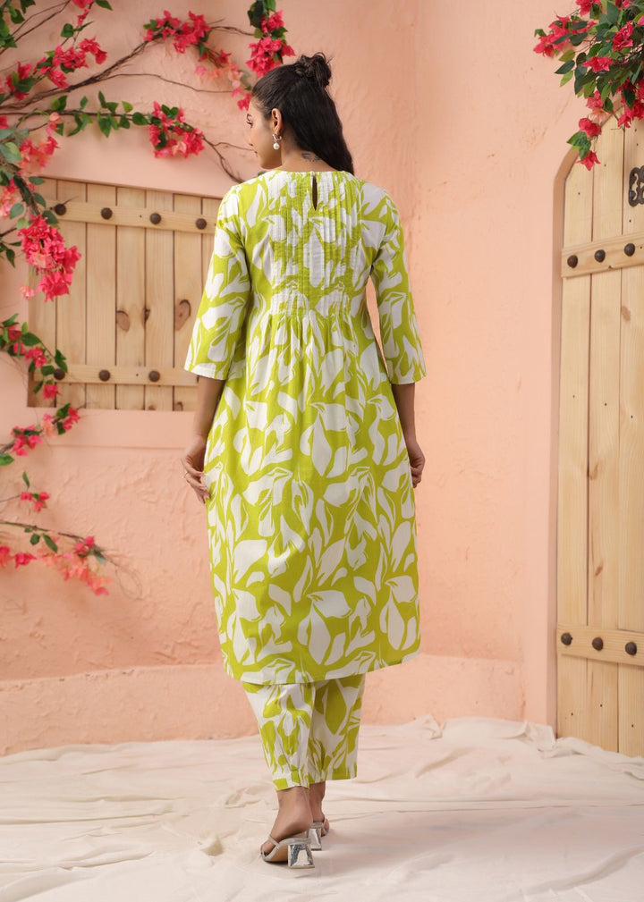 Harshini Pear Printed Cotton Co-ord Set