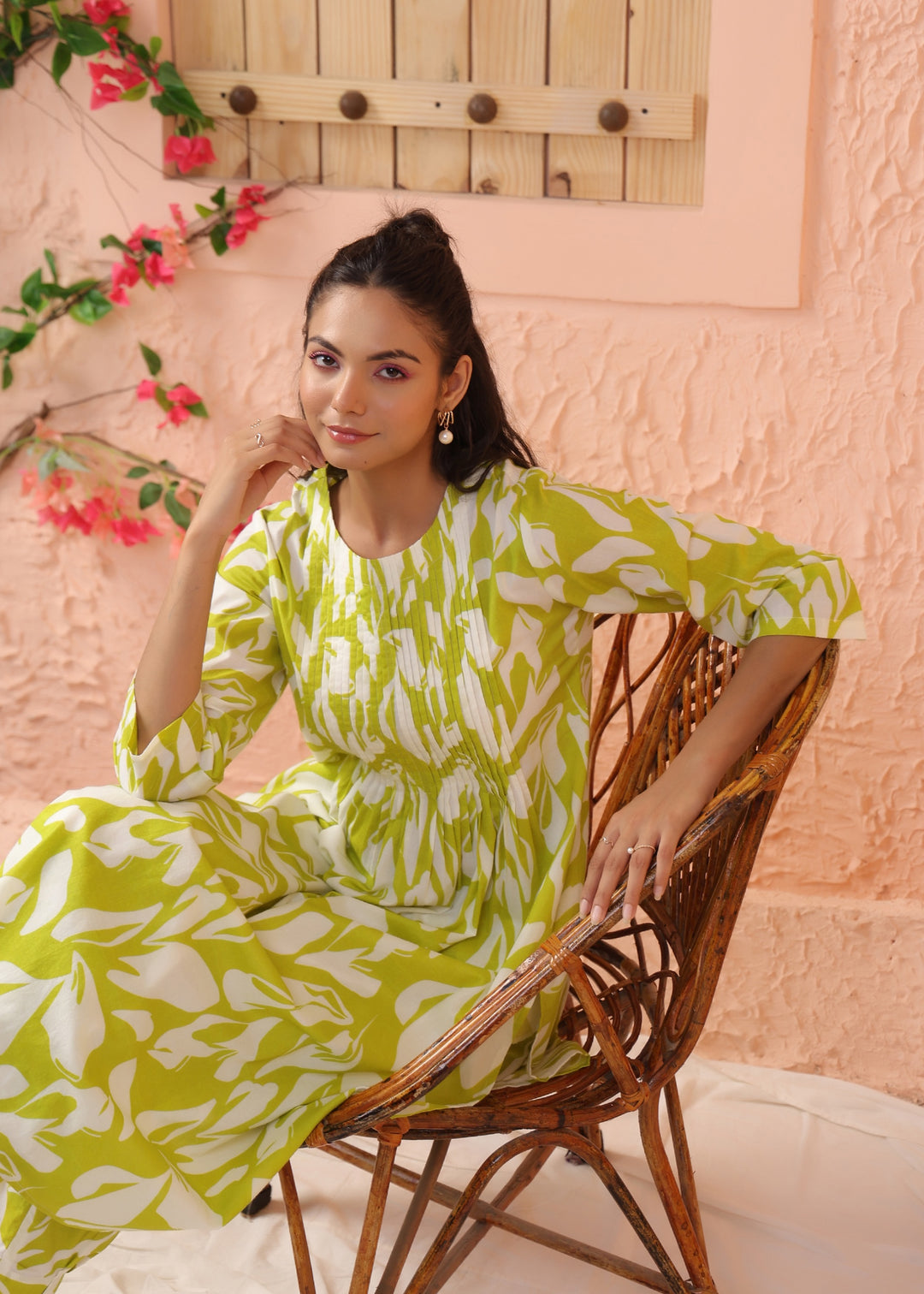 Harshini Pear Printed Cotton Co-ord Set