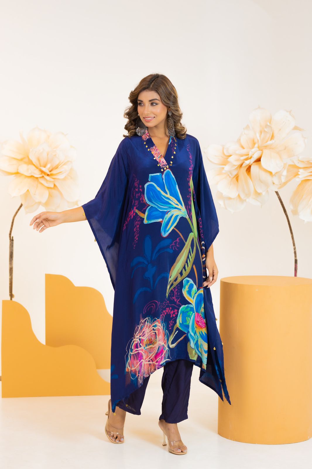 Niharika Digital printed Kaftan Pant Set