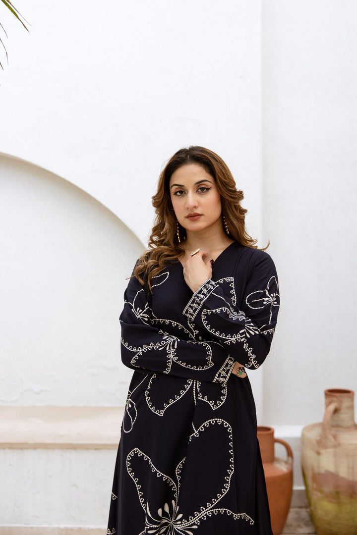 Siya Carbon Printed Kurta Pant Set