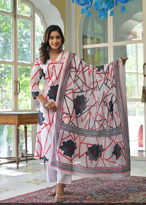 Yutika Indi Cotton Suit set