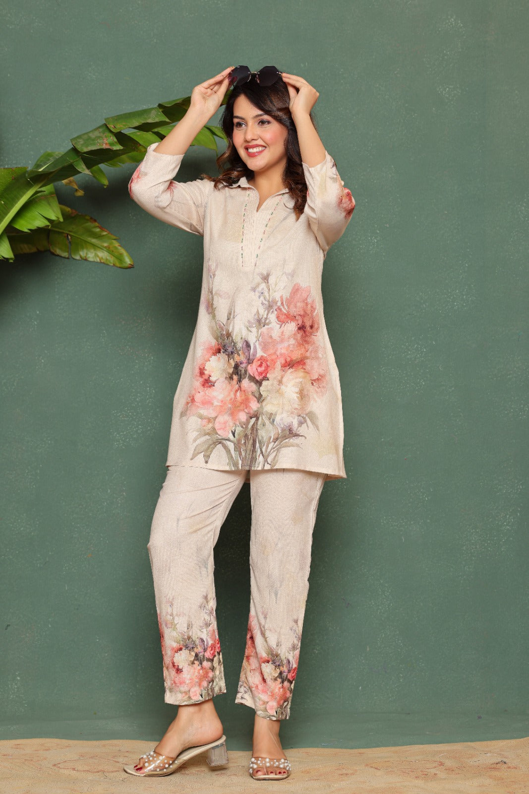 Kompa fauna Printed Co-ord Set