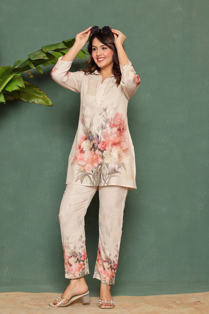 Kompa fauna Printed Co-ord Set