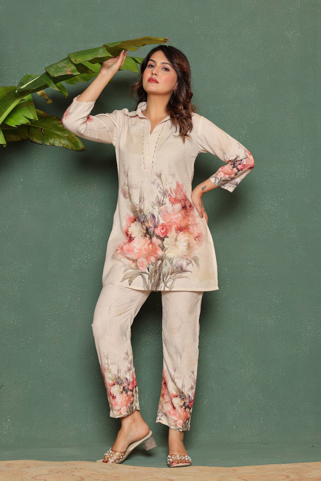 Kompa fauna Printed Co-ord Set