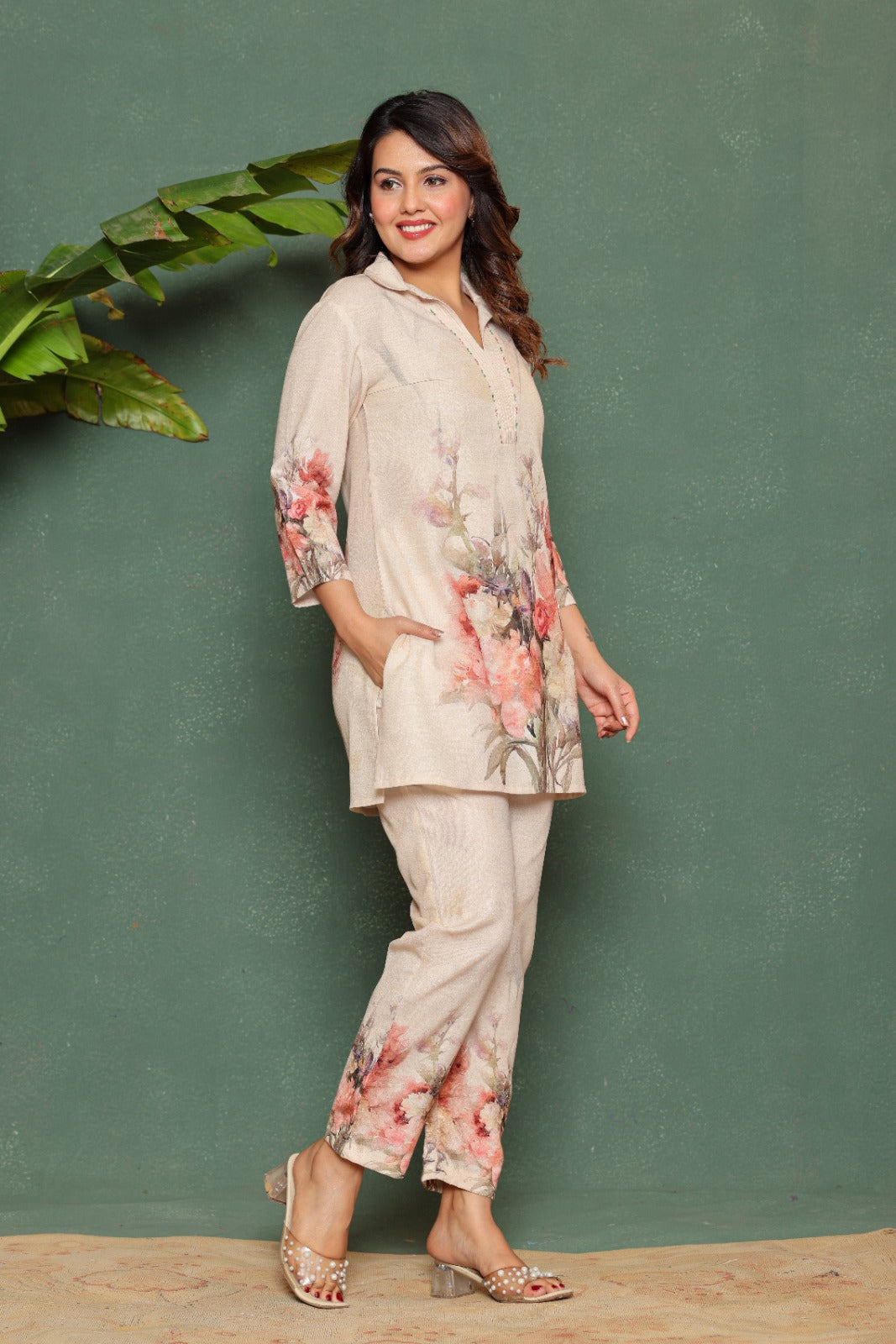 Kompa fauna Printed Co-ord Set