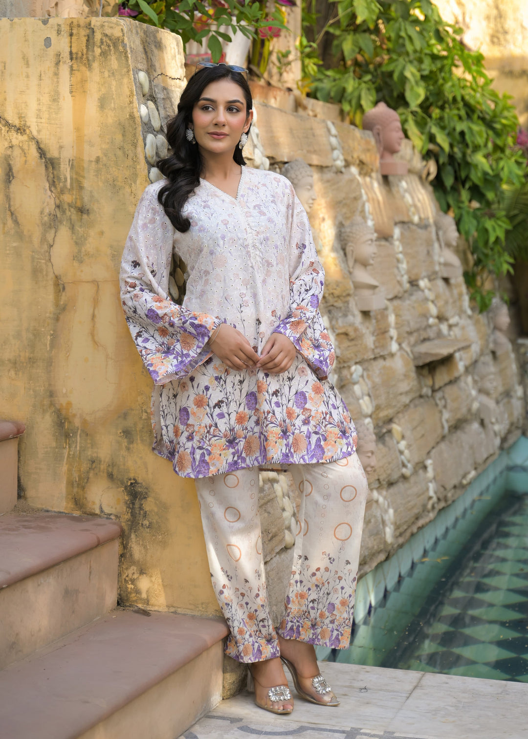 RAAGVI YALE COTTON CO-ORD SET
