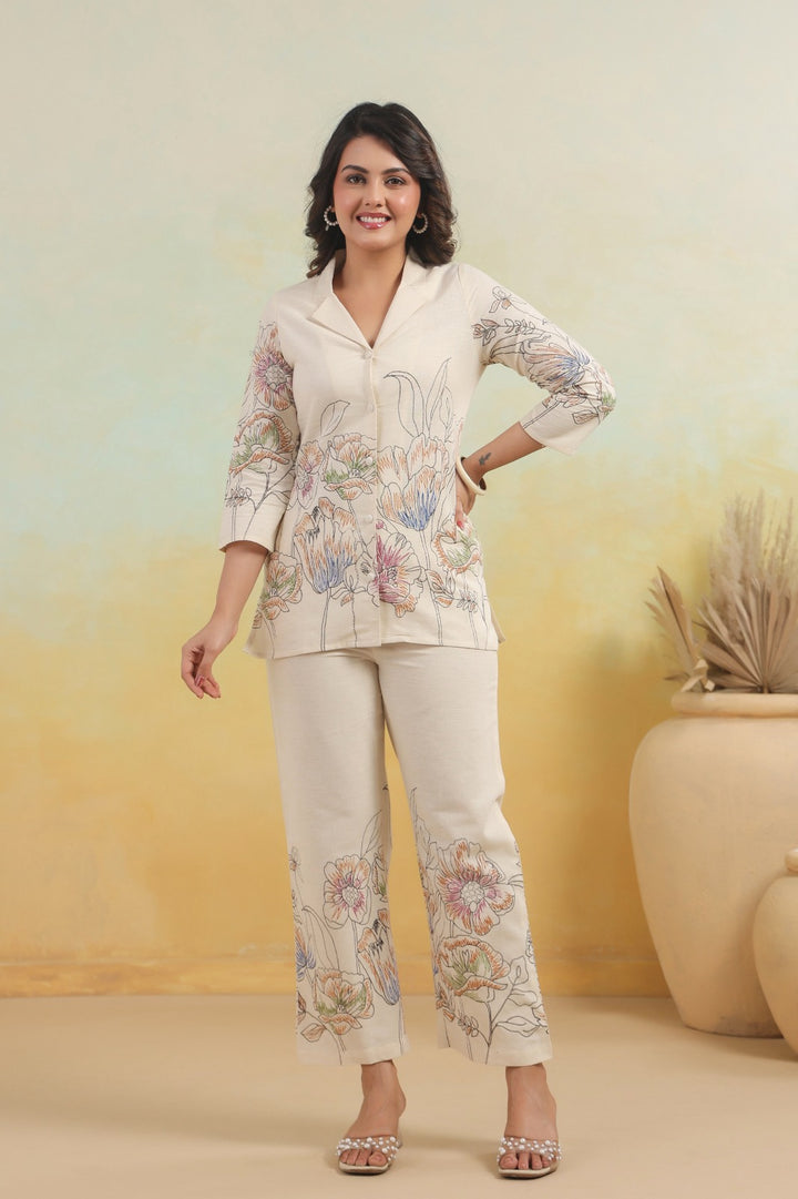 Hardik Misri Printed Cotton Co-ord Set