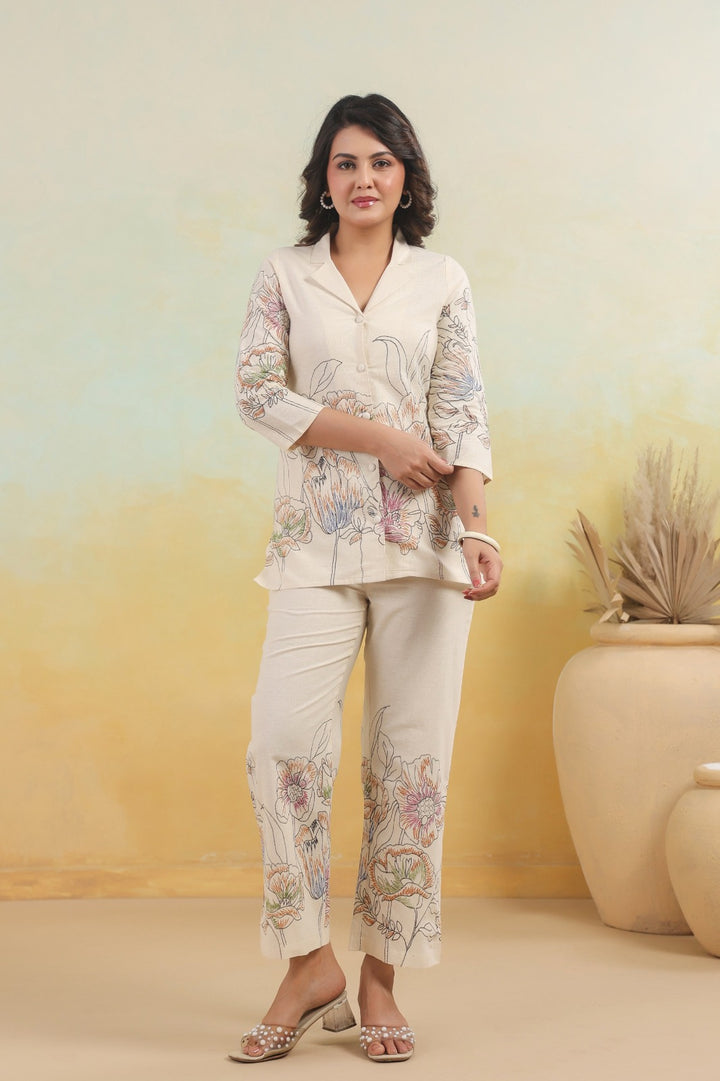 Hardik Misri Printed Cotton Co-ord Set