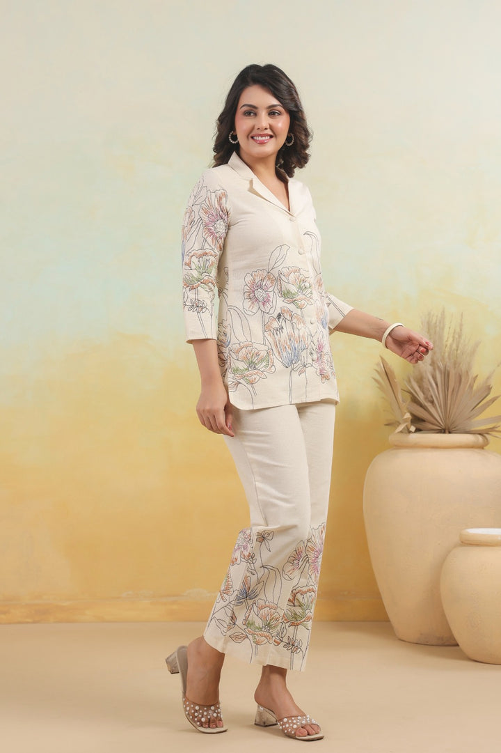 Hardik Misri Printed Cotton Co-ord Set